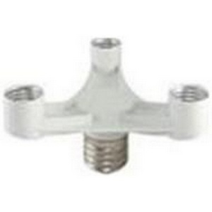 Изображение товара Патрон-переходник для ламп Е40-3хЕ27 duwi 24654 1