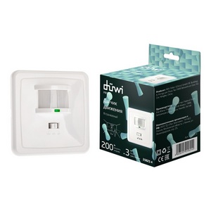 Изображение товара Датчик движения (160°, 10-420с, 9м, 500Вт, IP20) Duwi 25825 4