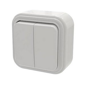 Изображение товара Выключатель двухклавишный Duwi PALAZZO 26409 5