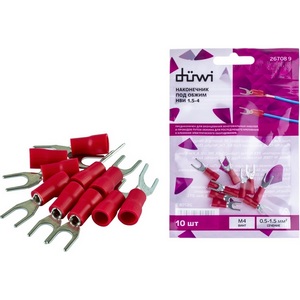 Изображение товара Наконечник-вилка 10 шт. duwi 26708 9