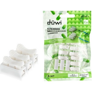 Изображение товара Клемма нажимная 5 шт. duwi 26739 3