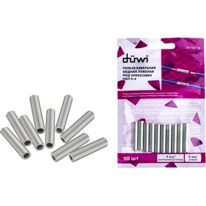 Изображение товара Гильза медная луженая 10 шт, duwi 26782 9