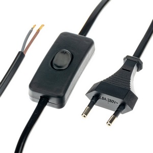 Изображение товара Сетевой шнур с вилкой и выключателем duwi 28568 7