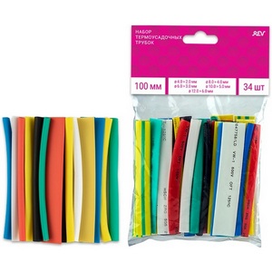 Изображение товара Трубки термоусадочные 100 мм 34 шт. duwi 28665 3