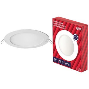 Изображение товара Встраиваемый точечный светильник круглый светодиодный REV 28944 9