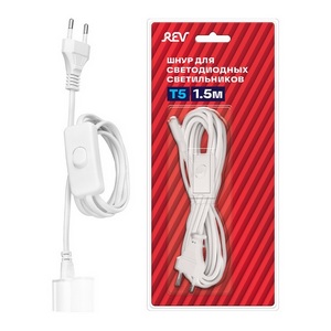 Изображение товара Сетевой шнур с вилкой и выключателем REV 28948 7