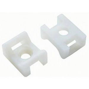 Изображение товара Площадка для хомутов под винт 29x15 мм белая 10 шт. duwi 30202 5