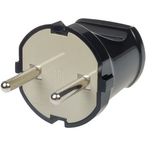 Изображение товара Вилка прямая без заземления duwi 30464 7