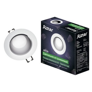 Изображение товара Встраиваемый светильник круглый Ritter Artin 51429 9
