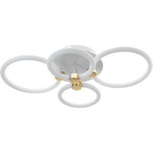 Изображение товара Потолочная люстра (+ночной режим) с пультом светодиодная с ДУ Ritter Ottimo 51612 9 (Умный дом, Алиса)