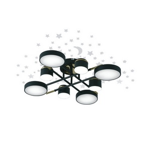 Изображение товара Потолочная люстра с пультом на штанге светодиодная с ДУ Ritter Notte 51632 7