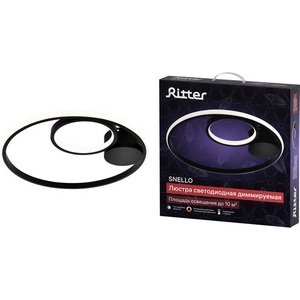 Изображение товара Потолочная люстра светодиодная с пультом Ritter 51655 6 кольцо