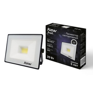 Изображение товара Прожектор уличный IP65 светодиодный Ritter PROFI 53415 4