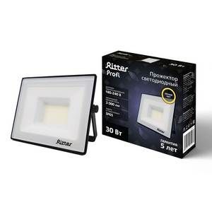 Изображение товара Прожектор уличный IP65 светодиодный Ritter PROFI 53427 7