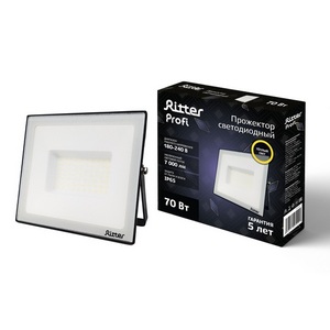Изображение товара Прожектор уличный IP65 светодиодный Ritter PROFI 53429 1