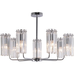 Изображение товара Потолочная люстра на штанге Rivoli Ifa 1063-307 7хЕ14 40 Вт хрусталь