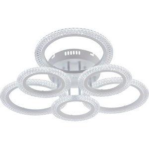 Изображение товара Потолочная люстра с пультом белый светодиодная с пультом Rivoli Marion 6108-106