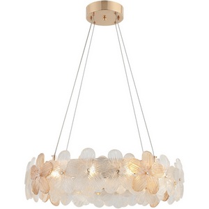 Изображение товара Подвесной светильник Rivoli Ethel 6132-101 с цветами