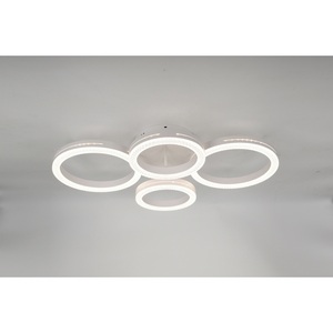 Изображение товара Потолочная люстра светодиодная с пультом кольцо Rivoli Juniper 6187-702