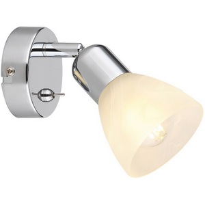 Изображение товара Спот х Е14 Вт поворотный с выключателем Rivoli Keila 7051-701