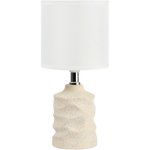 Изображение товара Настольная лампа Rivoli Marian 7549-502 1 х Е14 40 Вт керамика бежевая с абажуром