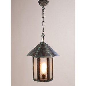 Изображение товара Кованый уличный светильник подвесной Русские фонари Milan 110-01/bgg-07