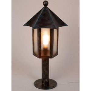 Изображение товара Кованый Наземный фонарь уличный Русские фонари Milan 110-31/bgg-07