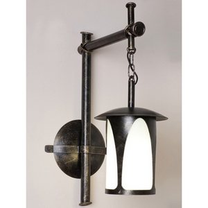 Изображение товара Кованый Настенный уличный фонарь Русские фонари Borneo 160-12/bg-02