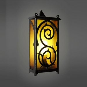 Изображение товара Кованый Настенный уличный фонарь Русские фонари Lauro 280-11/bg-13