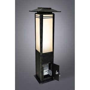 Изображение товара Кованый наземный уличный светильник Русские фонари Novara 330-40/bg-11