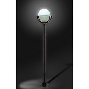 Изображение товара Кованый Наземный фонарь уличный Русские фонари Виано 380-41/bs-08 в форме шара