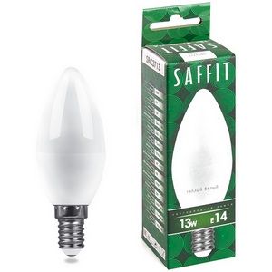 Изображение товара Лампа светодиодная Saffit SBC3713 55163 Свеча E14 13W 230V 2700K