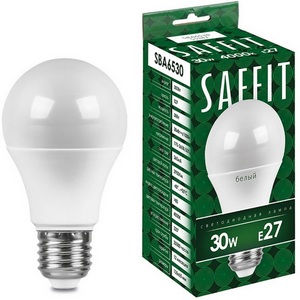Изображение товара Лампа светодиодная Saffit SBA6530 55183 Шар E27 30W 230V 4000K