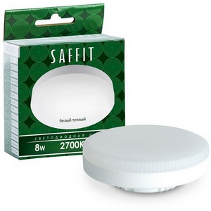 Изображение товара Лампа светодиодная Saffit SBGX5308 55185 GX53 8W 230V 2700K