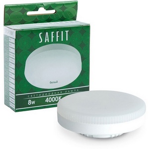Изображение товара Лампа светодиодная Saffit SBGX5308 55186 GX53 8W 230V 4000K