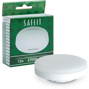 Изображение товара Лампа светодиодная Saffit SBGX5312 55188 GX53 12W 230V 2700K