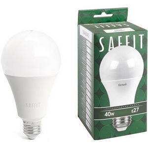 Изображение товара Лампа светодиодная Saffit SBA8040 55202 Шар E27 40W 230V 4000K