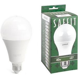 Изображение товара Лампа светодиодная Saffit SBA8040 55202 Шар E27 40W 230V 6400K