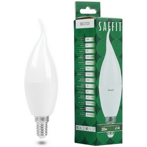 Изображение товара Лампа светодиодная Saffit SBC3720 55275 Свеча на ветру E14 20W 230V 4000K