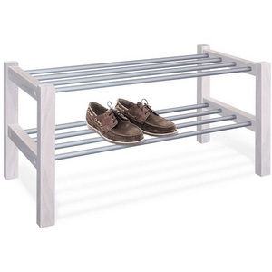 Изображение товара Полка для обуви SHT-SR9 беленый/алюм.металлик Sheffilton Альберо 532115101
