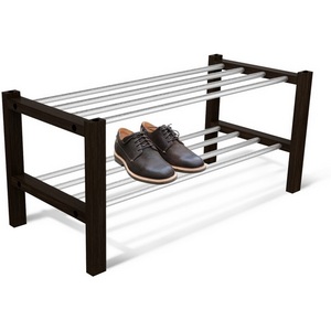Изображение товара Полка для обуви SHT-SR9 венге/алюм.металлик Sheffilton Альберо 532115102