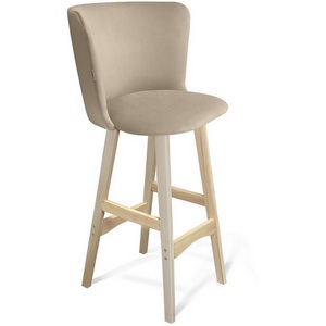 Изображение товара Стул барный Sheffilton SHT-ST36/S65 ванильный крем/прозрачный лак 1603855103