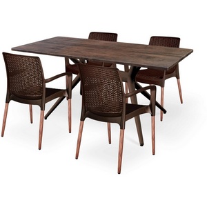 Изображение товара Обеденная группа палисандр/коричневый/темный орех Sheffilton SHT-DS163 1657207501