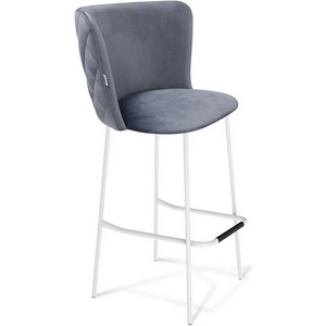 Изображение товара Стул барный нейтральный серый/белый муар Sheffilton SHT-ST36-3/S29 1843784503