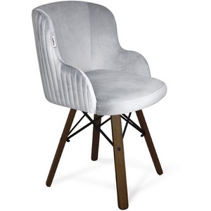 Изображение товара Стул Sheffilton SHT-ST39-1/S70 серое облако/темный орех/черный от фабрики Sheffilton