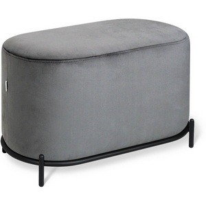 Изображение товара Банкетка угольно-серый/черный муар Sheffilton SHT-B7 1954499403