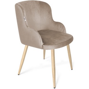 Изображение товара Стул Sheffilton SHT-ST39/S95-WH латте/прозрачный лак/черный муар 2298460001