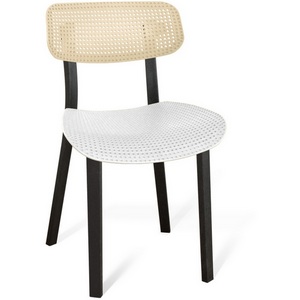 Изображение товара Стул бежевый/белый/черный Sheffilton SHT-S85 2304646304