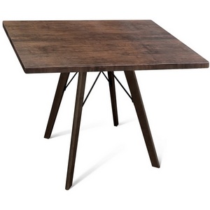 Изображение товара Стол квадратный с нагрузкой 100 кг SHT-TU9/80/80 МДФ венге/палисандр Sheffilton SHT-TU9 2346872401 (4 ножки)