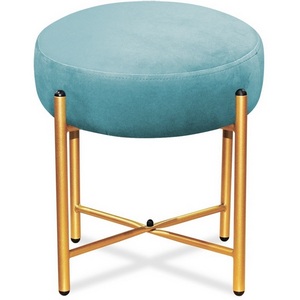 Изображение товара Банкетка голубая пастель/золото Sheffilton SHT-B4 2347987705